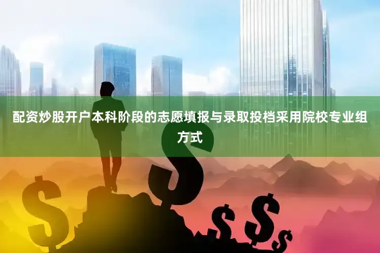 配资炒股开户本科阶段的志愿填报与录取投档采用院校专业组方式