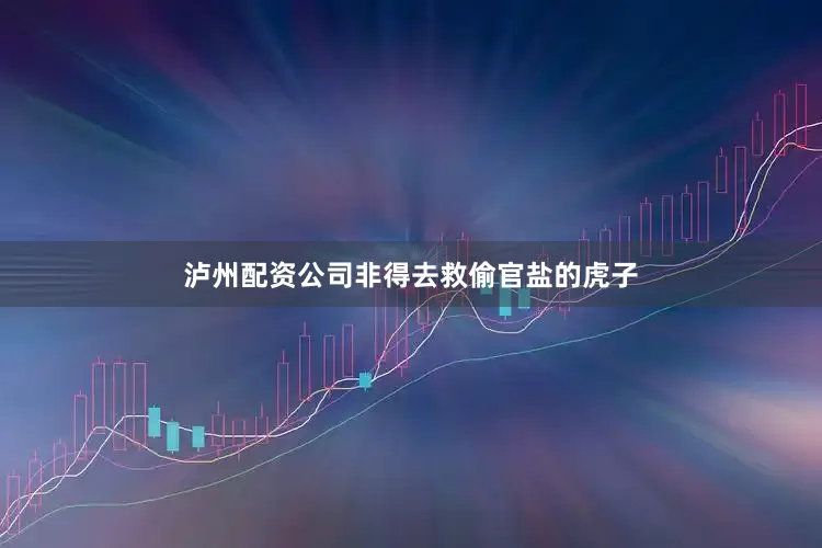 泸州配资公司非得去救偷官盐的虎子